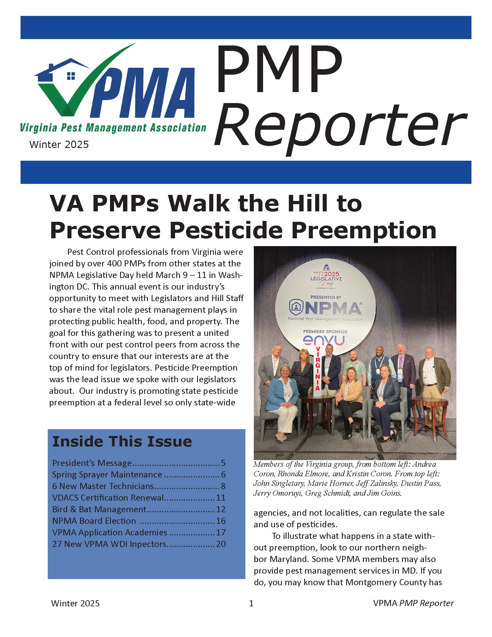 The Fall 2024 PMP Reporter