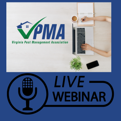 Register for April 15th VPMA Recert Webinar & June 4th WDI Inspector Webinar! 
